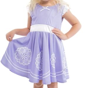 Little Adventures Amulet Kids Dress Princess Lavender NEW Size 2